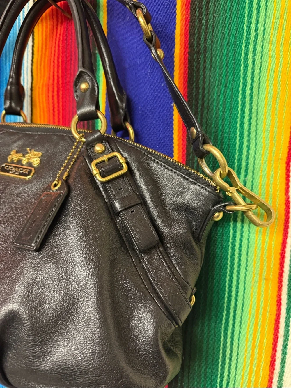 Coach classic leather